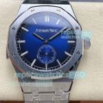 Swiss Clone Audemars Piguet Royal Oak Blue Dial Stainless Steel Watch 42mm 